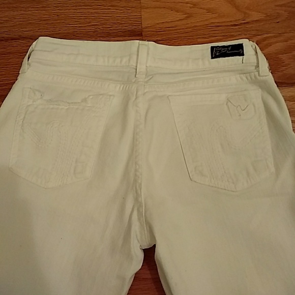 Citizens of Humanity Boot Cut White Jeans - Picture 4 of 7